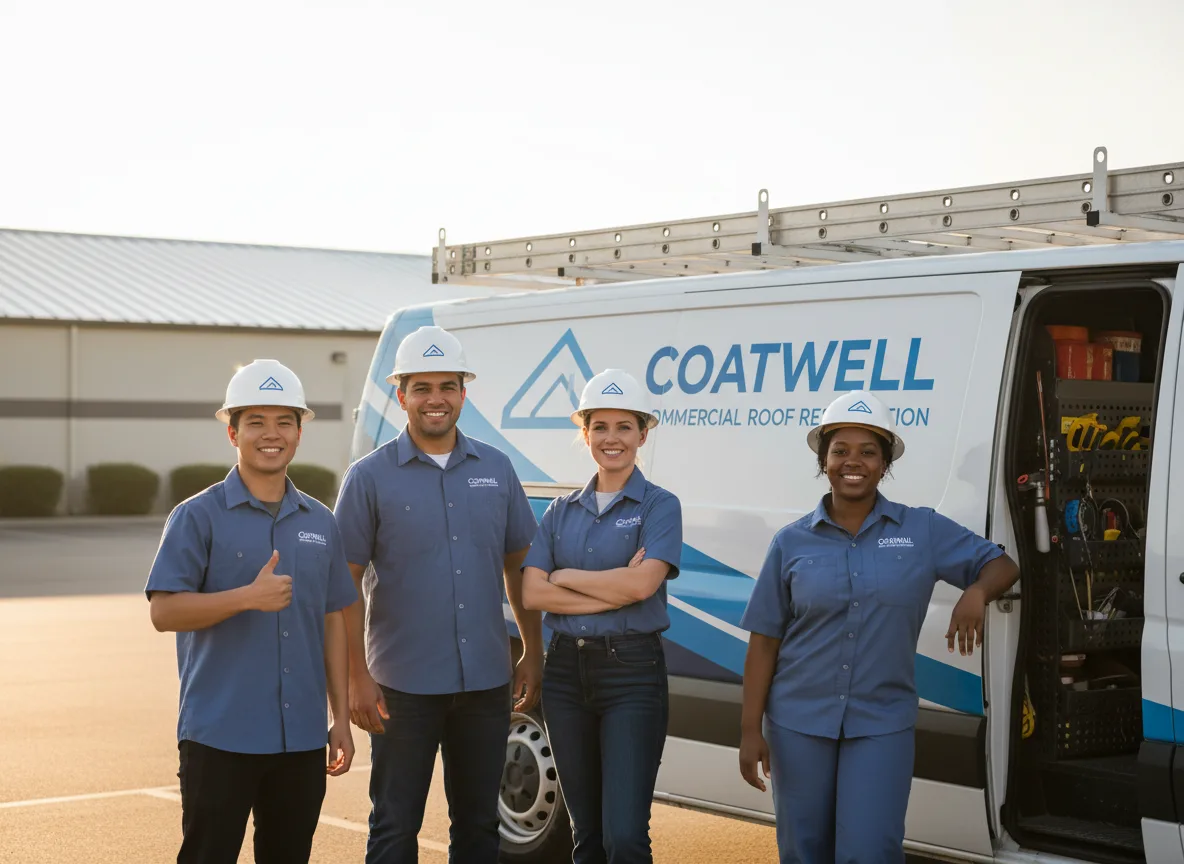 Commercial roof coating company in Kennedale, TX